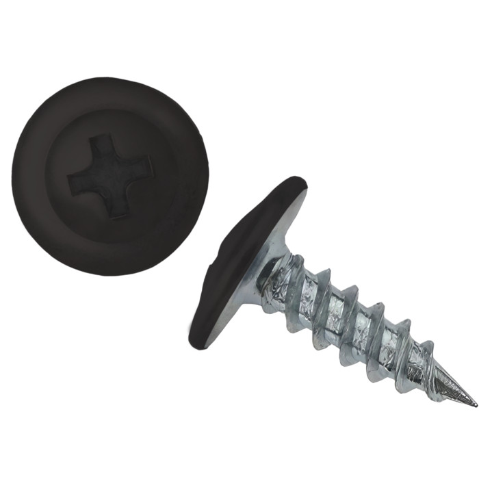 Саморез ПШ 4,2х13 (1000шт) шлиц PH2 RAL 8019